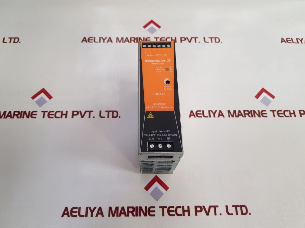 Weidmüller 1469480000 Ac/Dc Din Rail Power Supply
