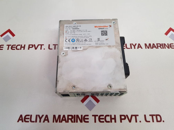 Weidmüller 1469480000 Ac/Dc Din Rail Power Supply
