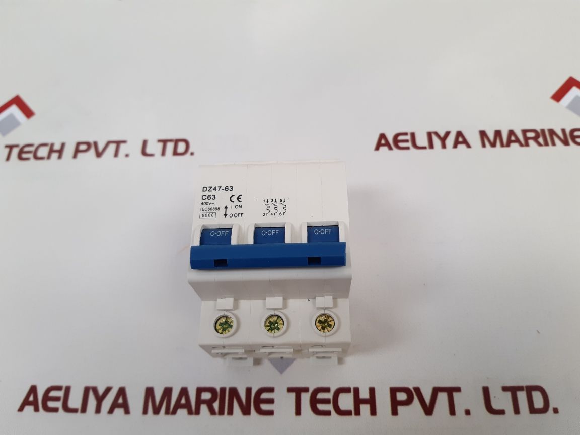 People Electric Dz47-63 Circuit Breaker C63
