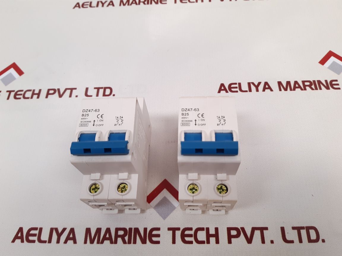 Dz47-63 B25 Circuit Breaker
