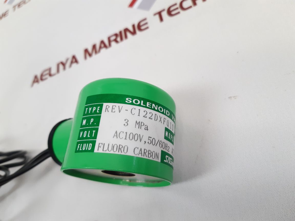 Saginomiya Rev-c122Dxfq10 Solenoid Valve
