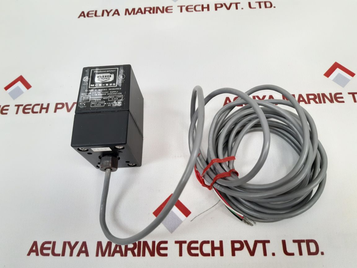 Warner Mcs-625 Retro Reflective Photoelectric Sensor
