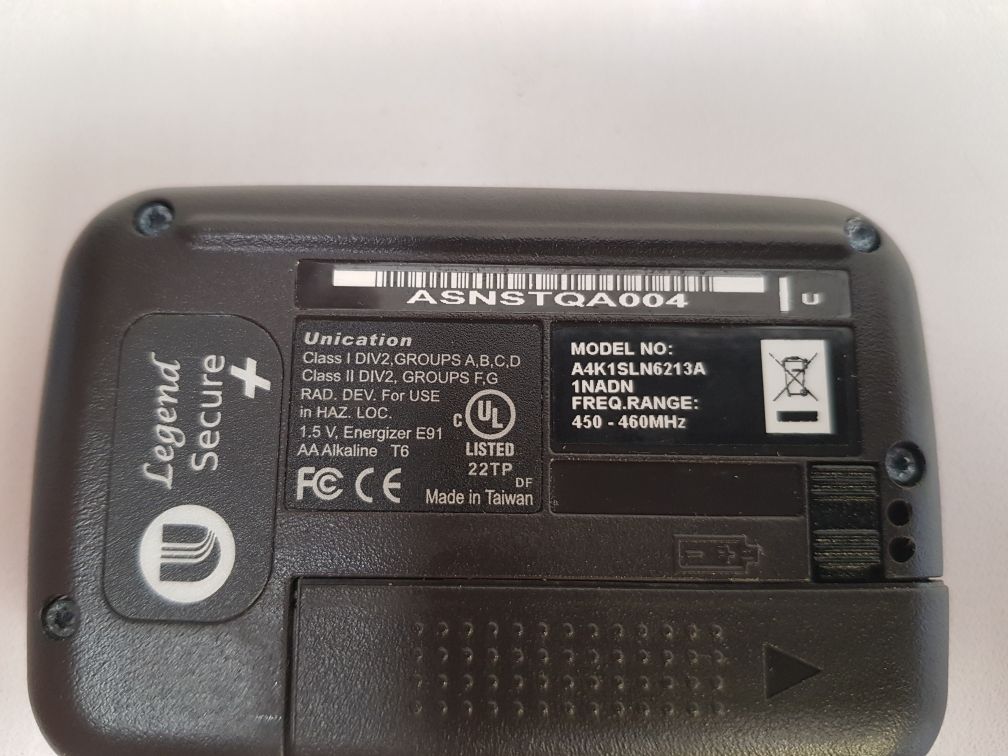 Unication a4k1sln6213a 1nadn alpha elite pager