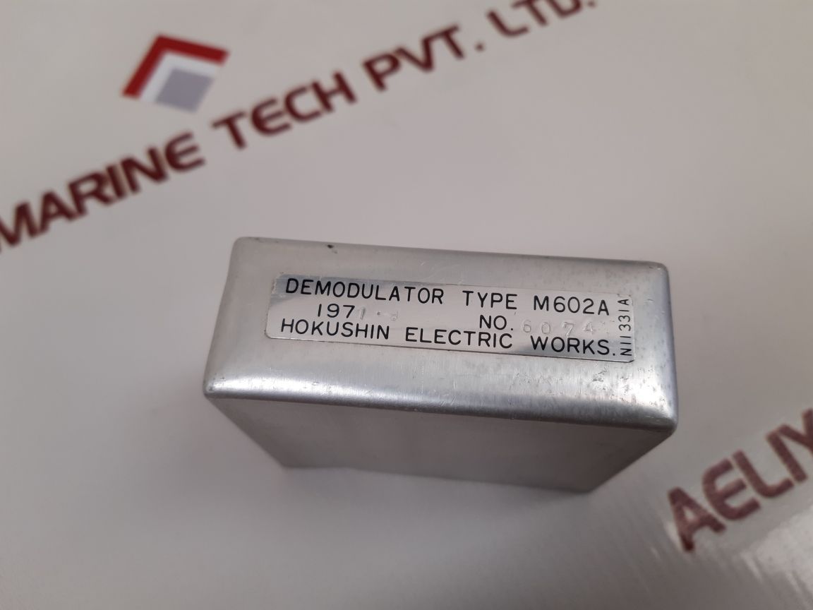 Hokushin M602A Demodulator
