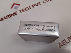Hokushin M602A Demodulator
