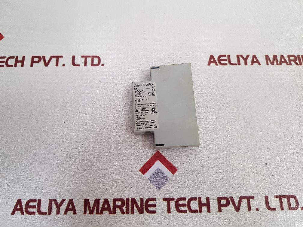 Allen-bradley 100-sb11 Auxiliary Contact Block
