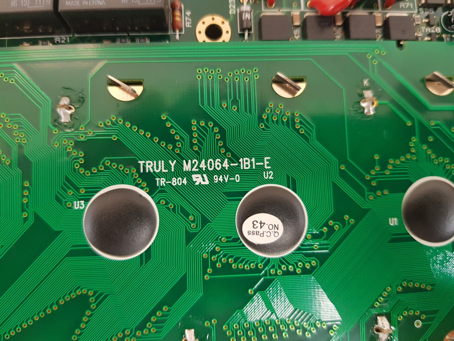 Truly m24064-1b1-e lcd display
