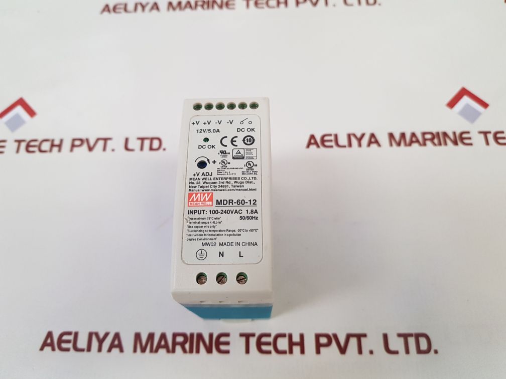 Mean Well Mdr-60-12 Power Supply
