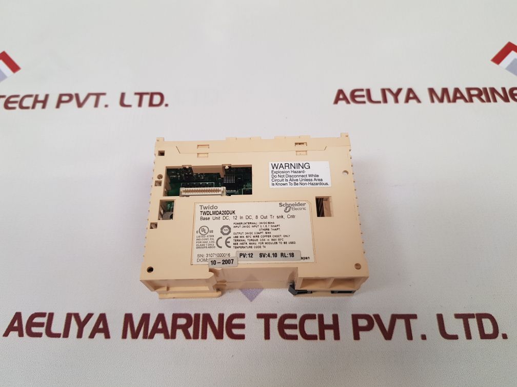 Schneider Electric Twdlmda20Duk Extendable Plc Base Twido
