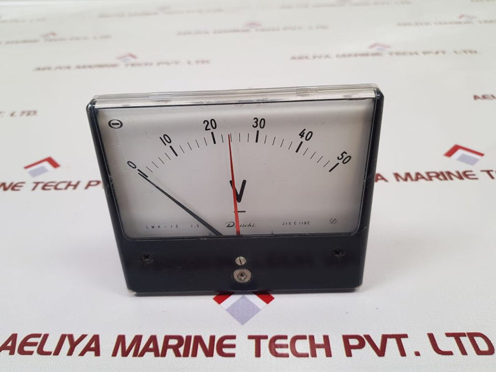 Daiichi Lmk-12 Voltmeter Jis C 1102
