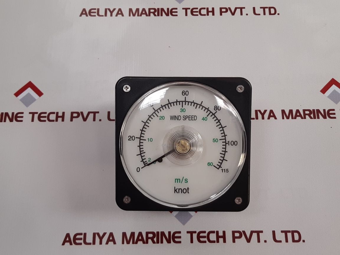 Wind Speed Gauge 0 To 115 Knot
