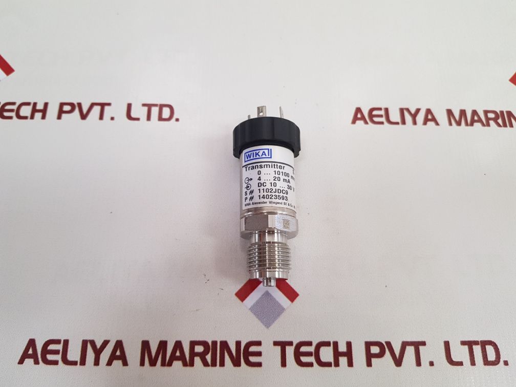 Wika S-10 Pressure Transmitter 14023593 Used
