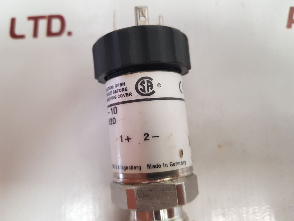 Wika S-10 Pressure Transmitter Sensor 14023593
