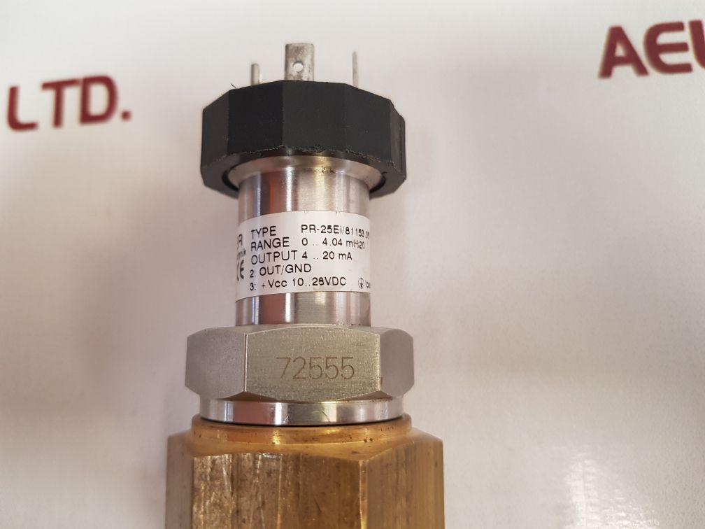 Keller Pr-25Ei/81153.35 Pressure Transmitter
