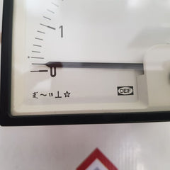 Deif 2.5/5A Meter 0-2.5 12.5 A
