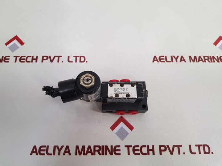 Kay Pneumatics Kev31-5 122 Ip Solenoid Valve
