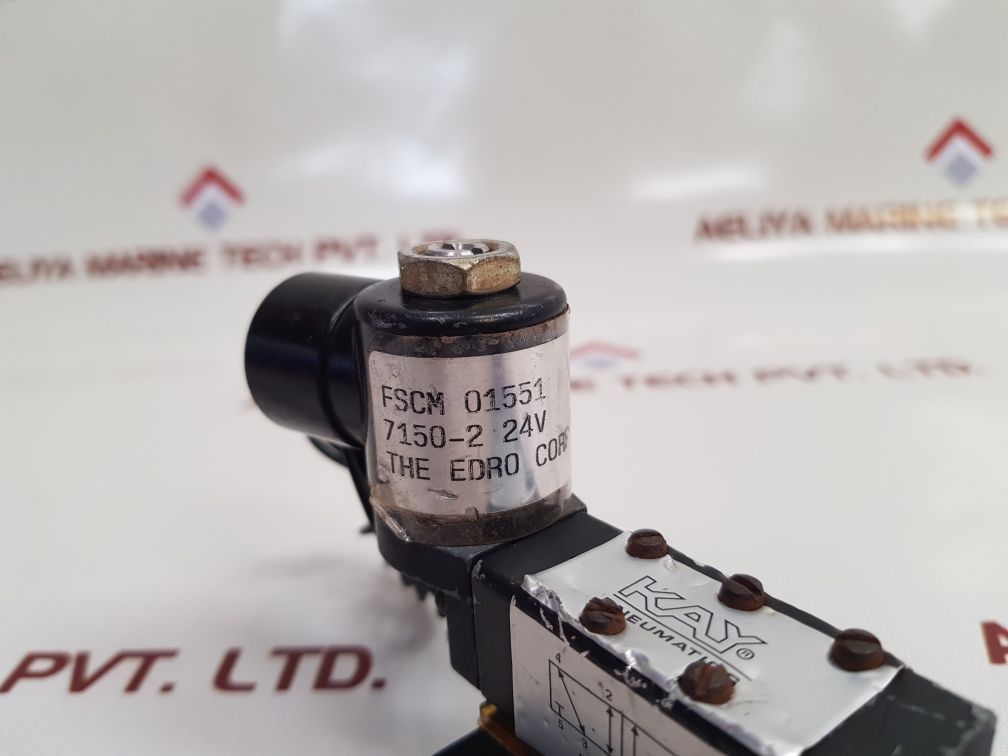 Kay Pneumatics Kev31-5 122 Ip Solenoid Valve

