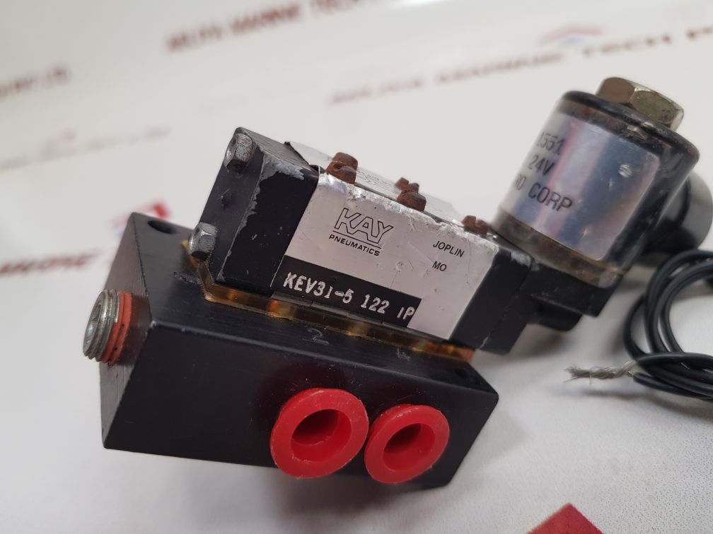 Kay Pneumatics Kev31-5 122 Ip Solenoid Valve
