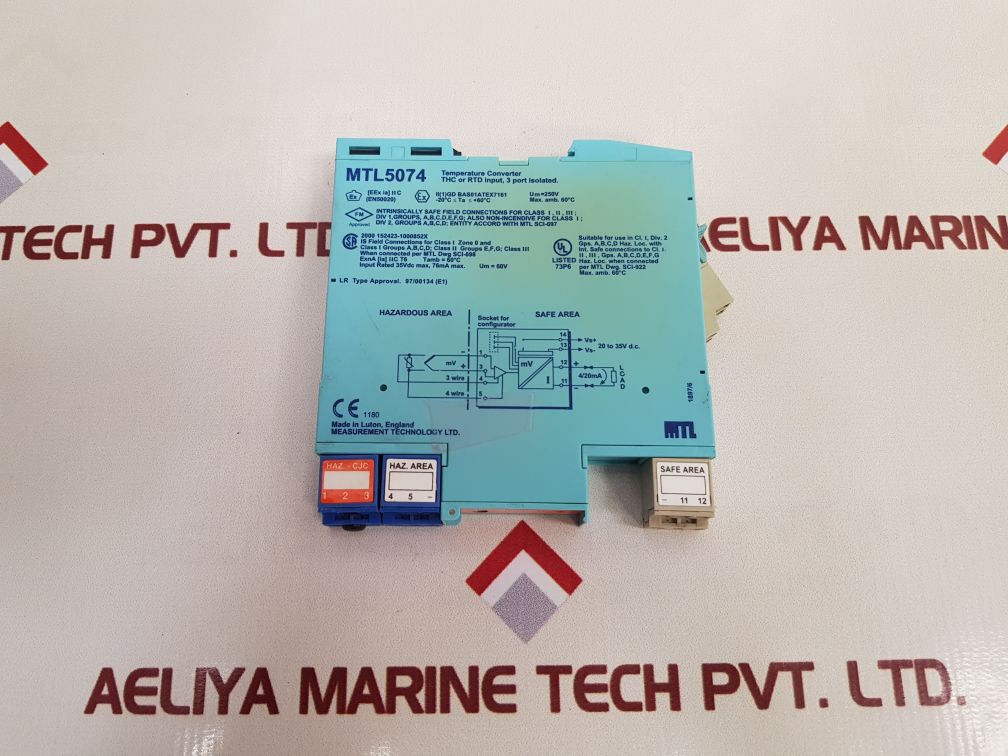Measurement Technology Mtl5074 Temperature Converter
