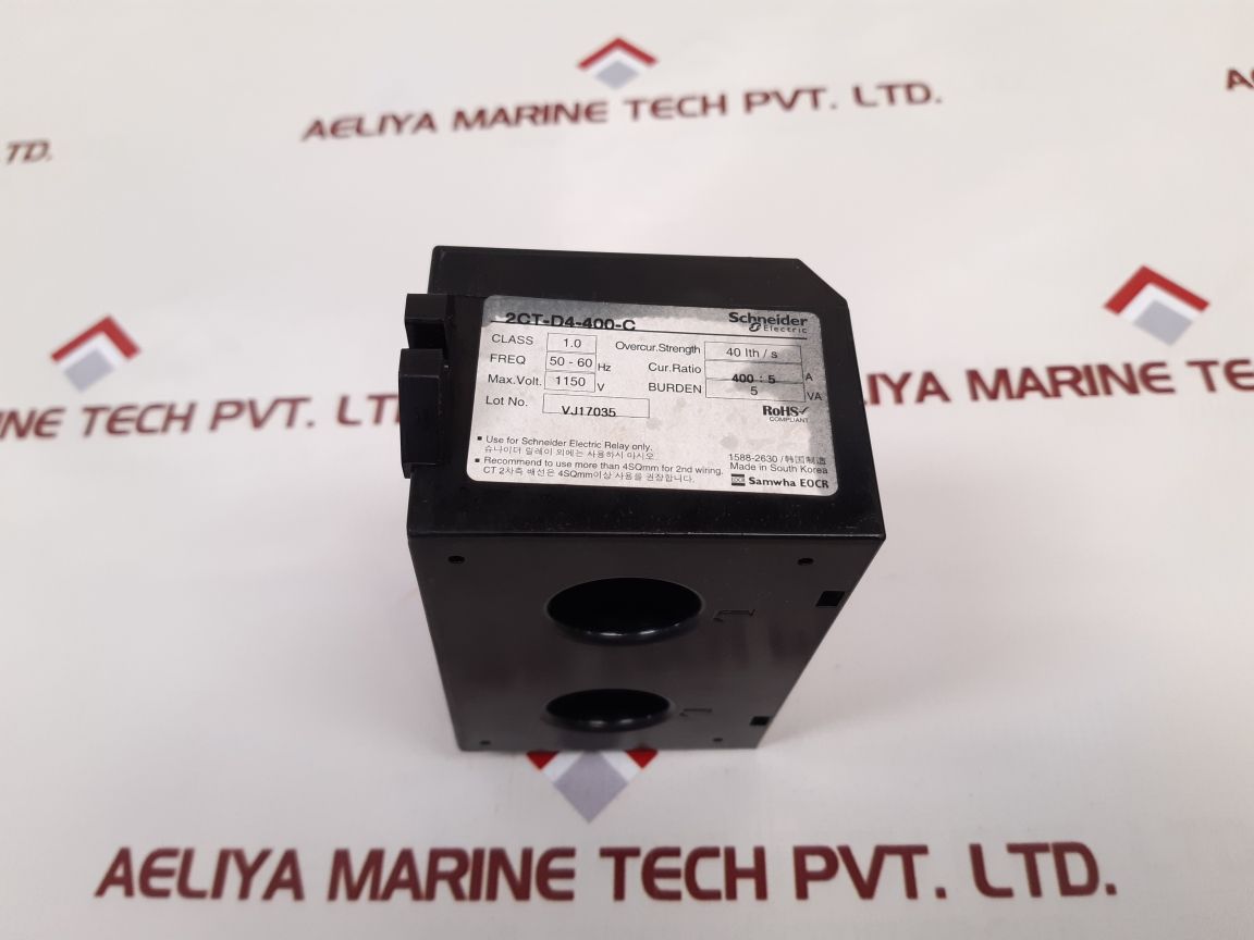 Schneider Electric 2Ct-d4-400-c Current Transformer
