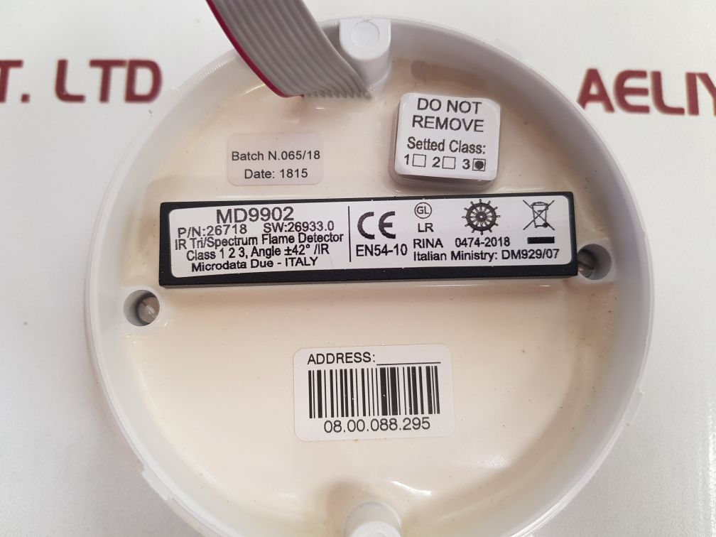Microdata Due Md9902 Spectrum Flame Detector
