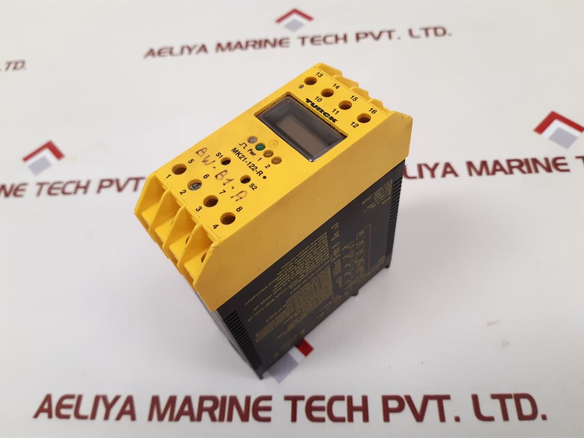 Turck Mk21-122-r Rotational Speed Monitor Relay
