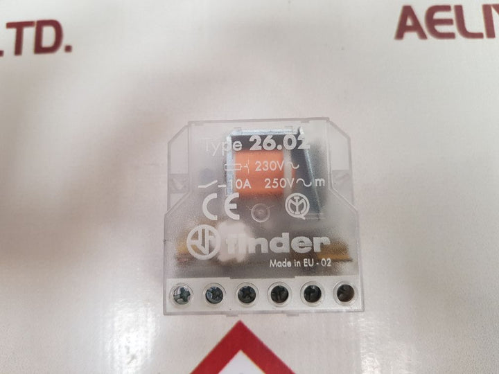 Finder 26.02 10A Step Relay
