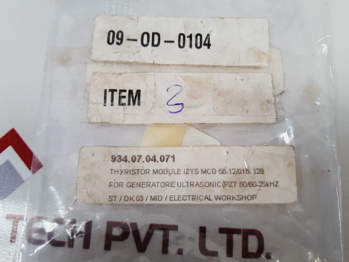 Ixys Mcd 56-16 Thyristor Module 934.07.04.071

