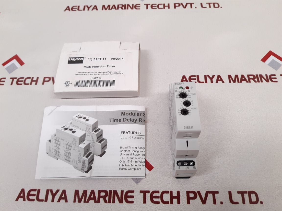 Dayton 31Ee11 Multi-function Timer
