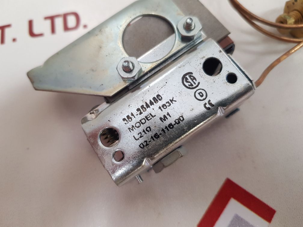 Stemco 351-254480 High Bulb And Capillary Thermostat
