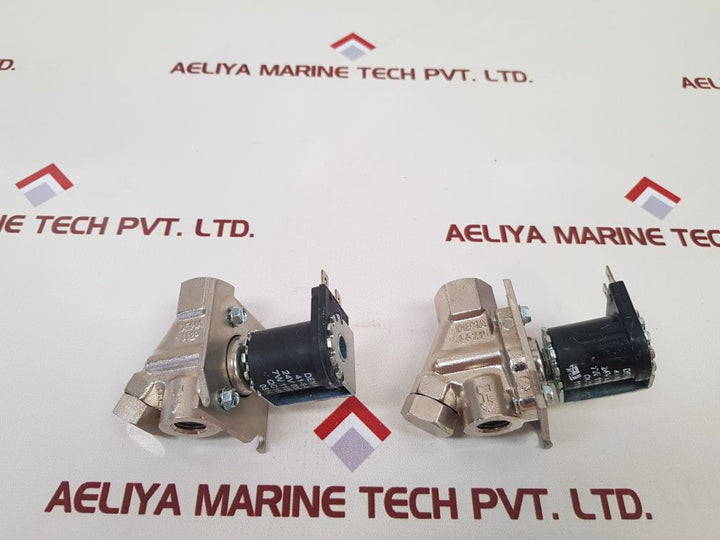 Dema 442P Diaphragm Valve With 24V 60Cy Spade Coil
