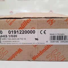 Weidmuller Saks 1 Fuse Terminal Block
