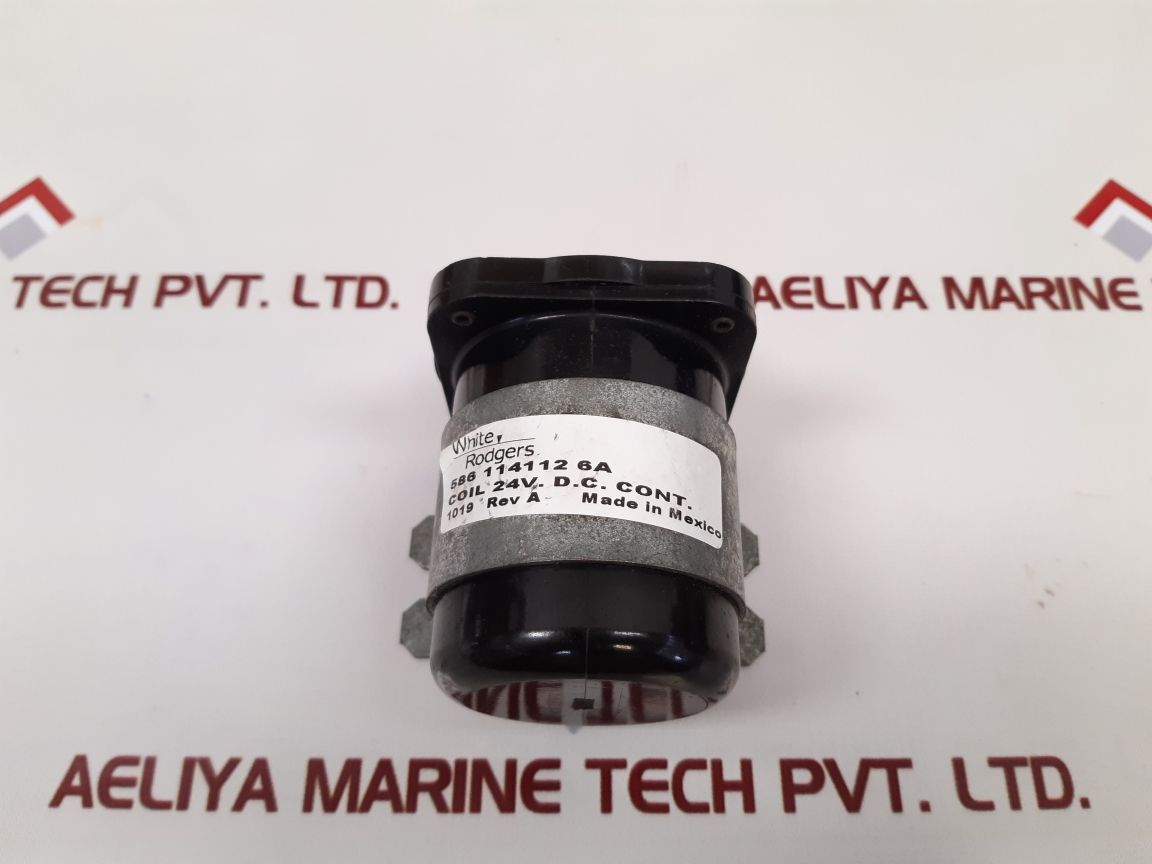 White Rodgers 586 114112 6A Solenoid Magnetic Switch
