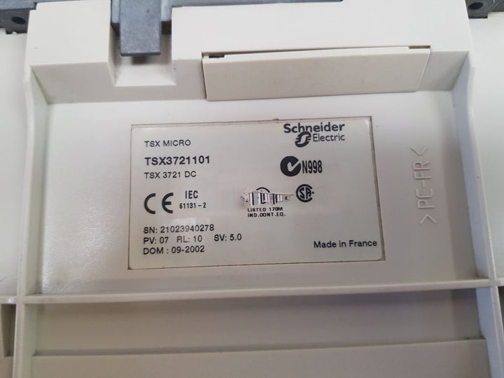 Telemecanique / Schneider Electric Modicon Tsx Micro Module Tsx3721101
