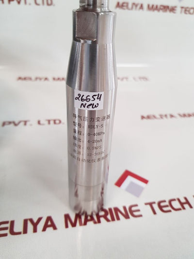 Rdly-s pressure transmitter with cable 0-40kpa