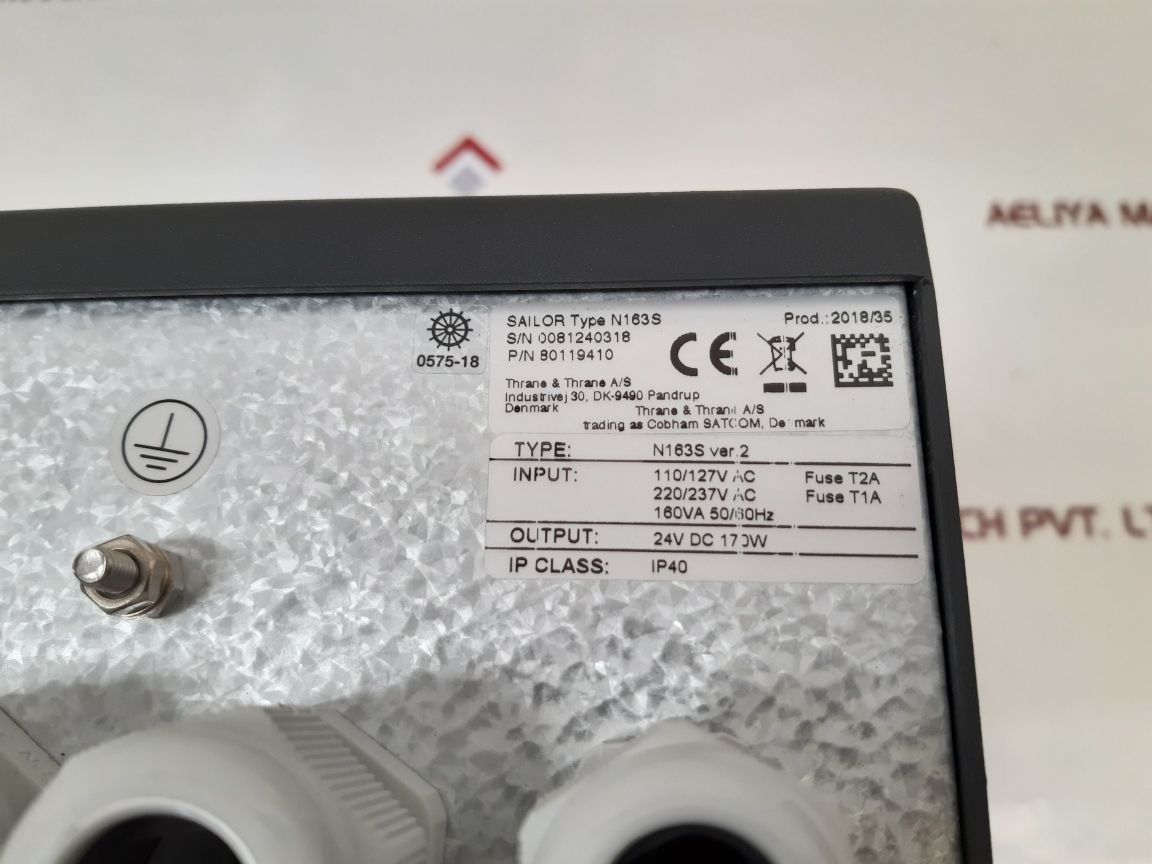 Sailor N163S Ac/Dc Power Supply New

