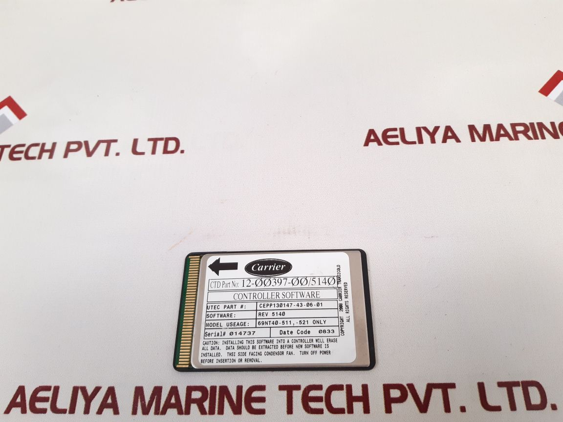Carrier 12-00397-00/5140
