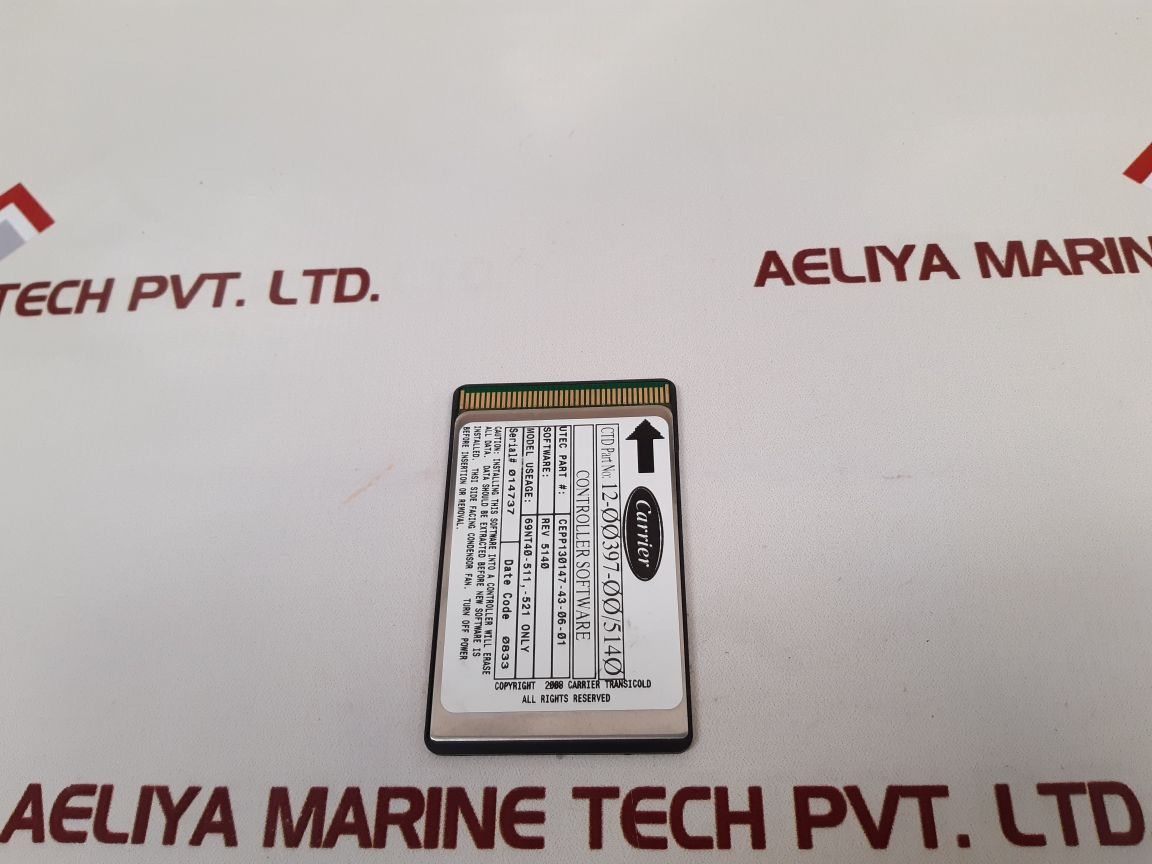 Carrier 12-00397-00/5140
