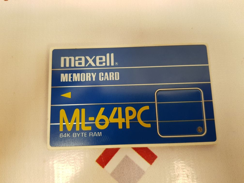 Maxell Ml-64Pc Flash Memory Card
