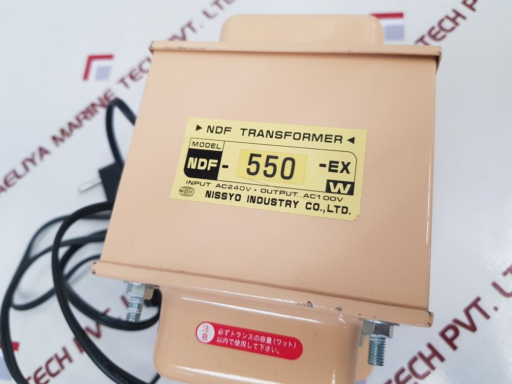 Nissyo Ndf-550-ex Transformer
