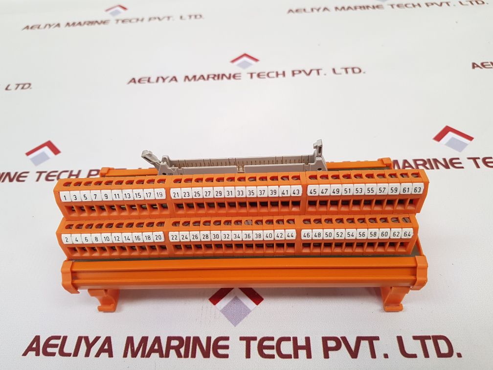 Weidmüller 412906-7 Terminal Break Out Board Rail Mount
