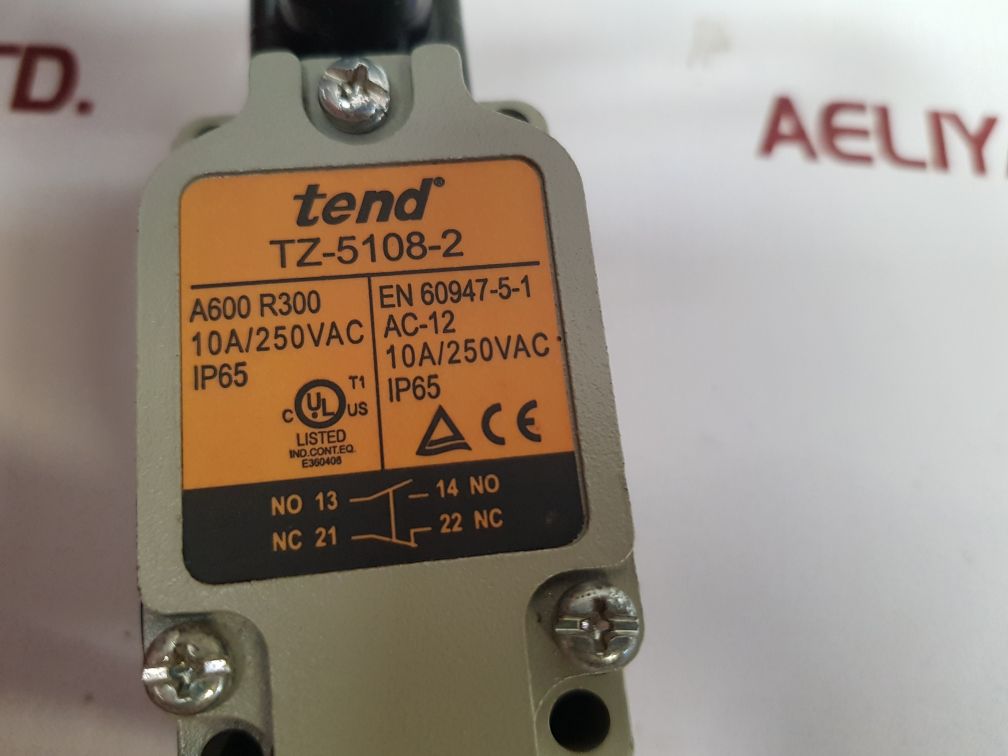 Tend Tz-5108-2 Limit Switch 10A/250Vac
