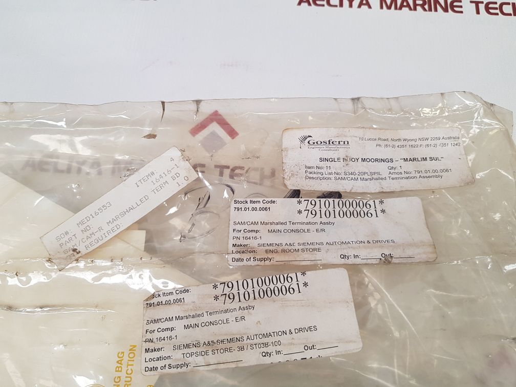 Moore 16416-1-3 Standard And Critical Analog Module Sam/Cam [R]
