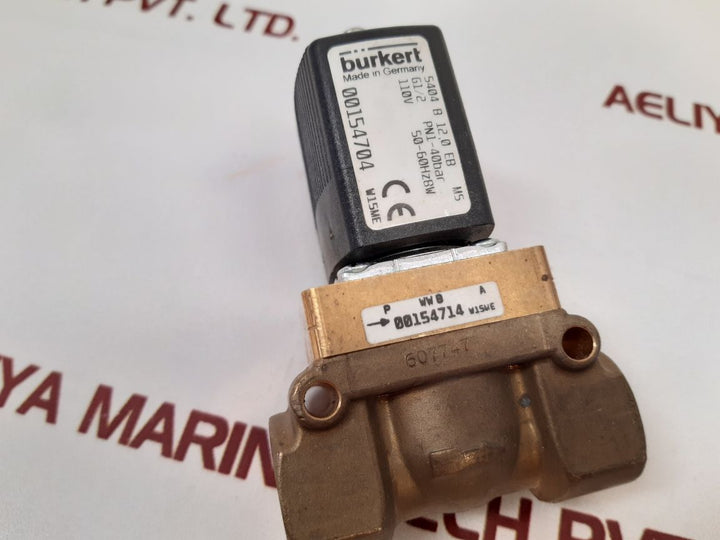 Burkert 5404 B 12.0 Eb Ms Solenoid Valve 00154704
