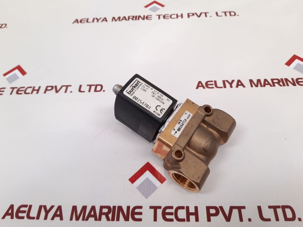 Burkert 5404 B 12.0 Eb Ms Solenoid Valve 00154704
