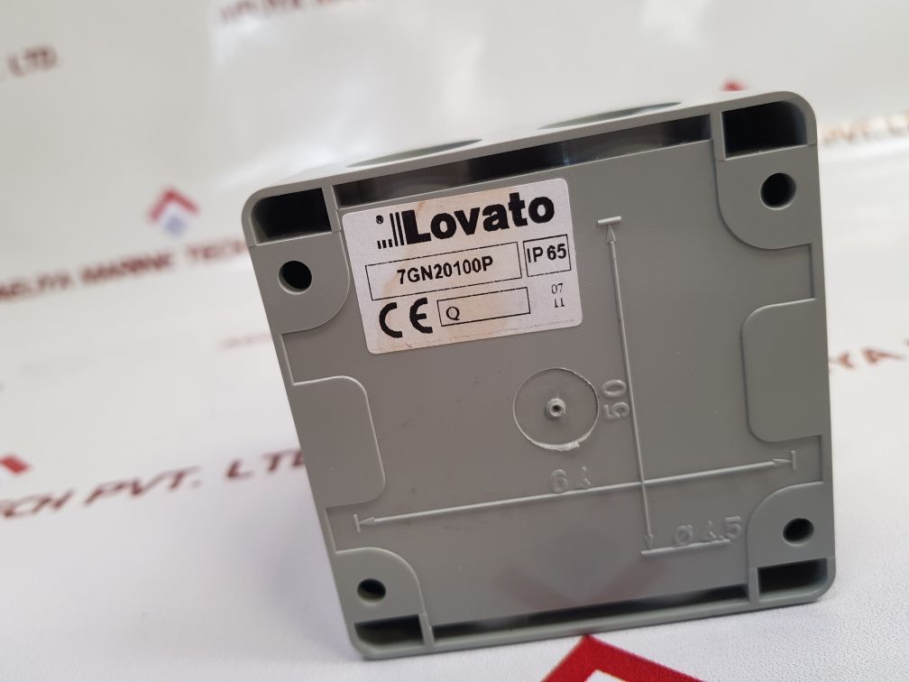 Lovato 7Gn20100P Ip65 Rotary Cam Switch
