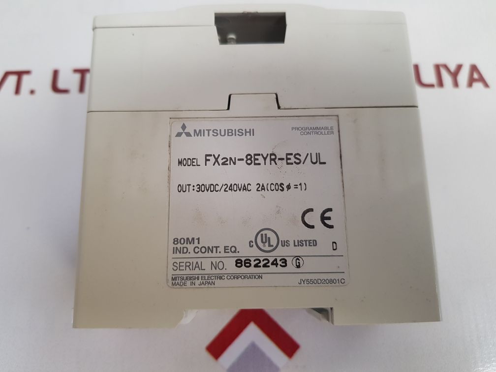 Mitsubishi  fx2n-8eyr-es/ul programmable controller