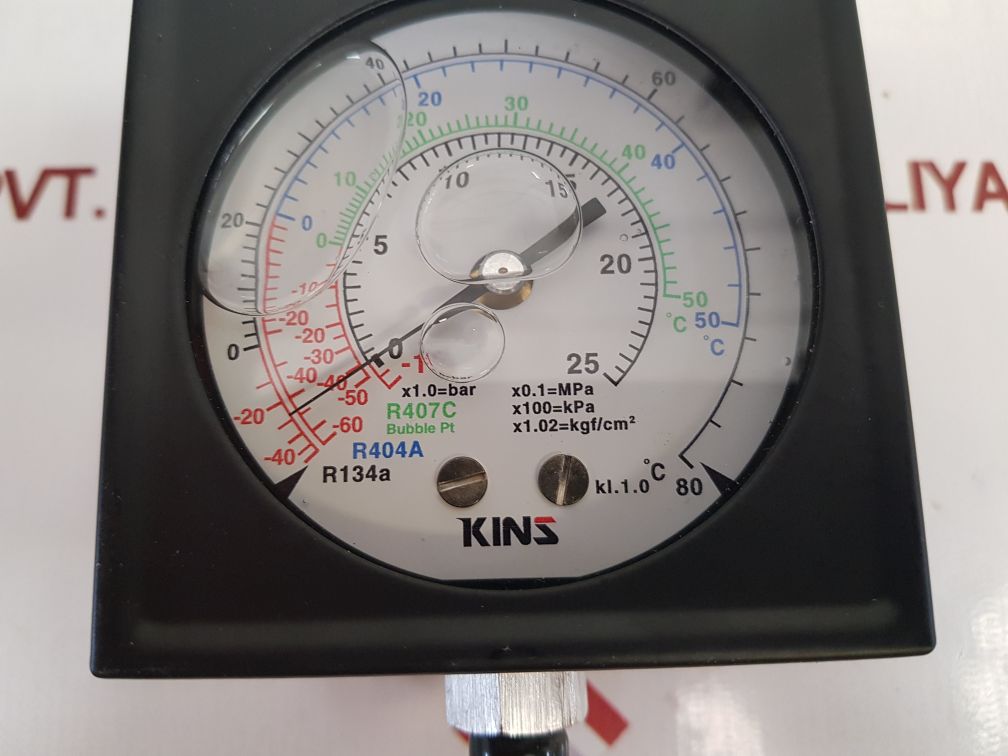 Kins High Press P/G Pressure Gauge
