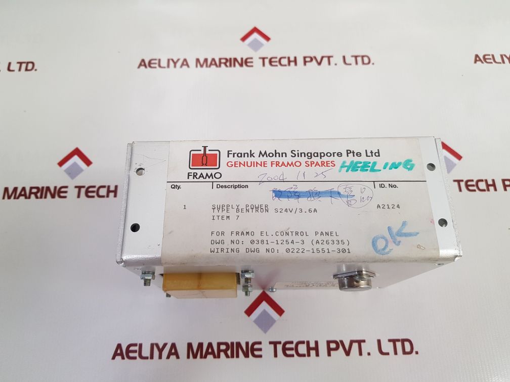 Bentron S24V/3.6 Power Supply
