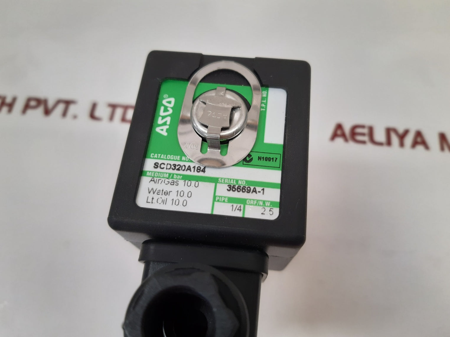 Asco Scd320A184 Solenoid Valve